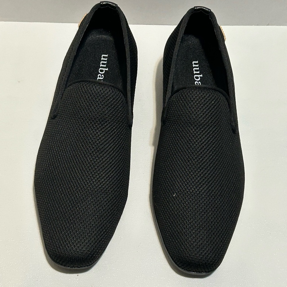 Aris Black Textured Men's Loafers